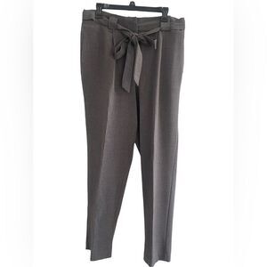 Violet and Roses - Women’s Dress Pants with tie belt. Size: 19/30 Color: Gray